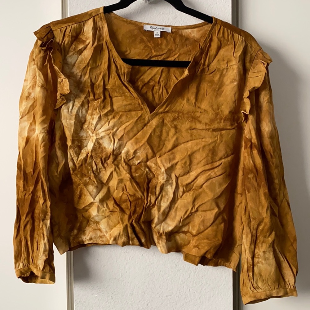 Madewell tie dye top